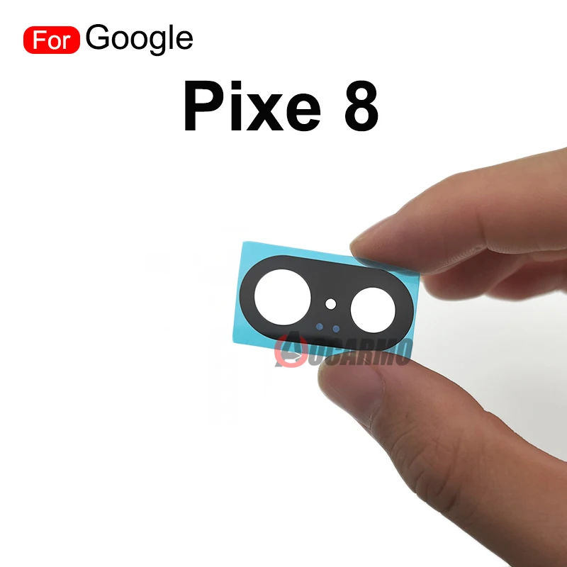 For Google Pixel 8 Pro 9 Pro XL 9Pro 8Pro Back Rear Camera Lens Glass With Sticker Adhesive Replacement Parts