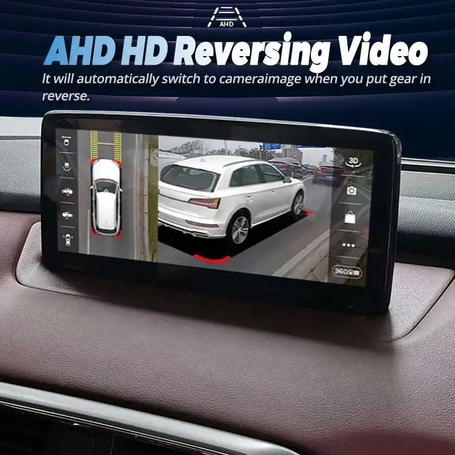 12.3inch Rhd For Mazda Cx-9 Cx9 2021 2020 Android 1920*720 Qled Screen Multimedia Video Player Carplay Gps Autoradio Dual System
