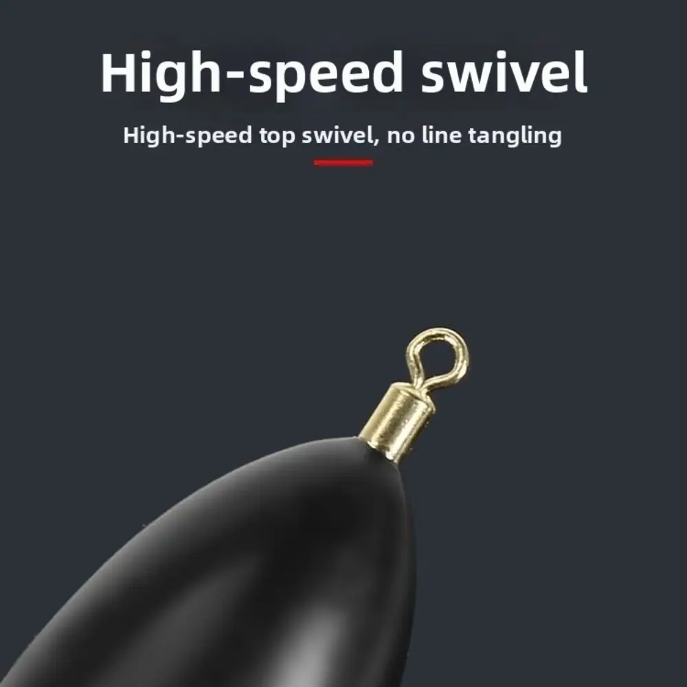 Durable Luminous Fishing Float Light Stick Striking Sea Ocean Rock Fishing Fish Float ABS Fishing Slippery Float Day and Night