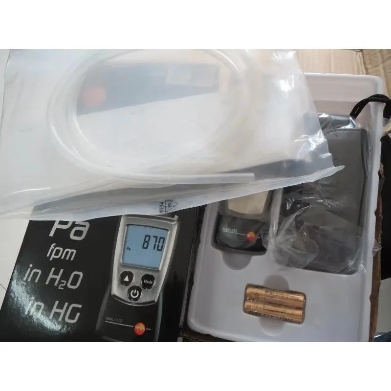 2026new and Differential pressure instrument Testo 510 without the tube