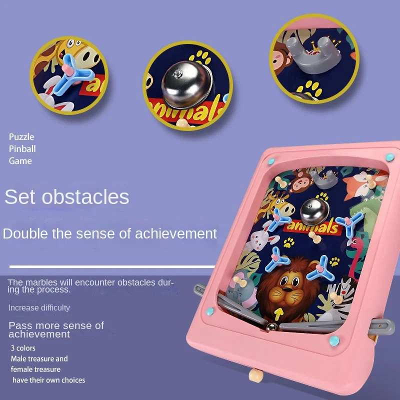 جهاز لعبة الكرة والدبابيس للأطفال ذو سطح المكتب ، ألعاب لعبة الكرة والدبابيس التفاعلية للأطفال ، ألعاب لوح الرماية للأطفال ، ألعاب للأولاد والبنات #3