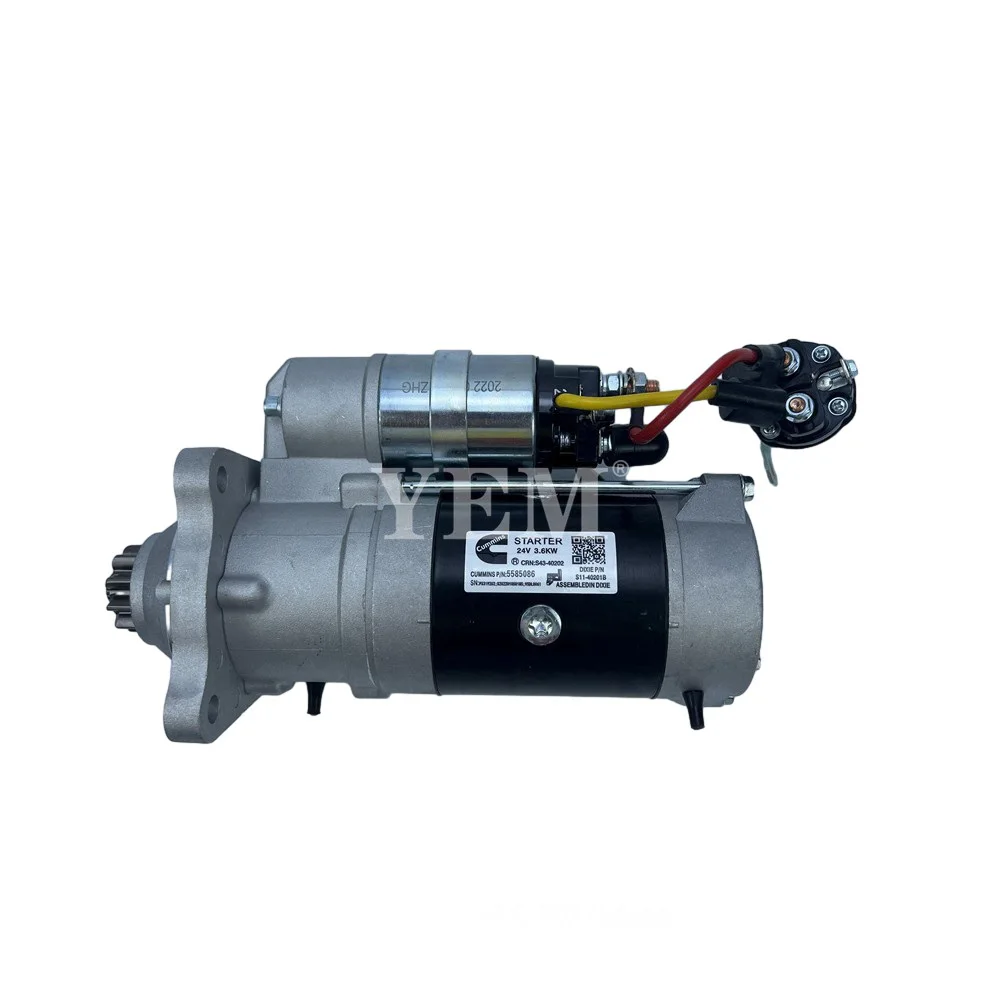 4BT Starter Motor 5565913 Compatible For Cummins Engine.