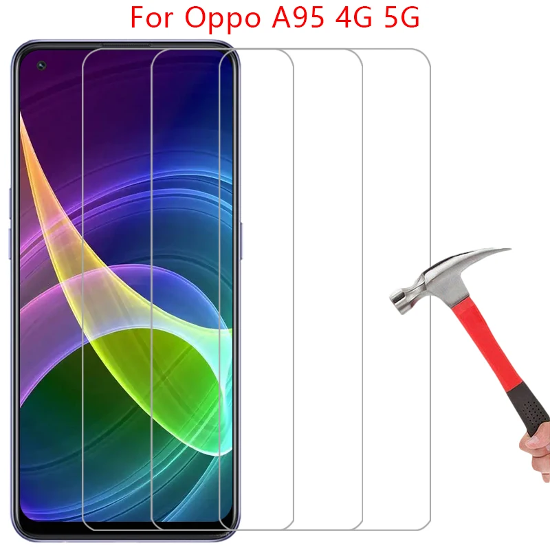phone case for oppo a95 4g 5g tempered glass on oppoa95 a 95 95a 4 5 g a954g a955g back cover 360 protective opp opo oppa appo