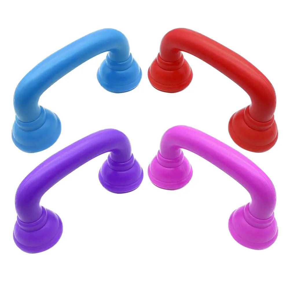 4Pcs Kids Phone Receiver Bright Color Speech Therapy Learning Aid Phonemic Awareness Correction Communication Skill Practice