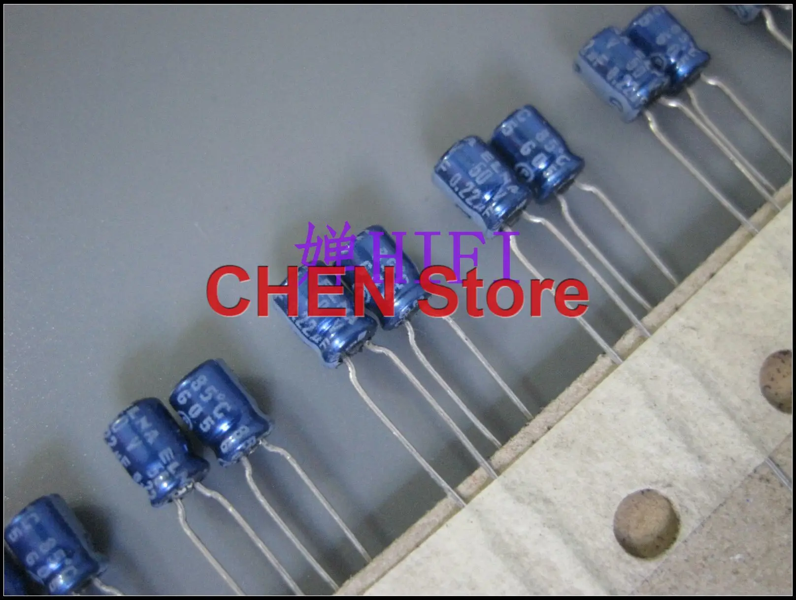 

20PCS Malaysia Original ELNA RC3 50V0.22UF 4X5MM audio electrolytic capacitor 0.22uF/50V blue robe 0.22uf 50v Ultra small volume