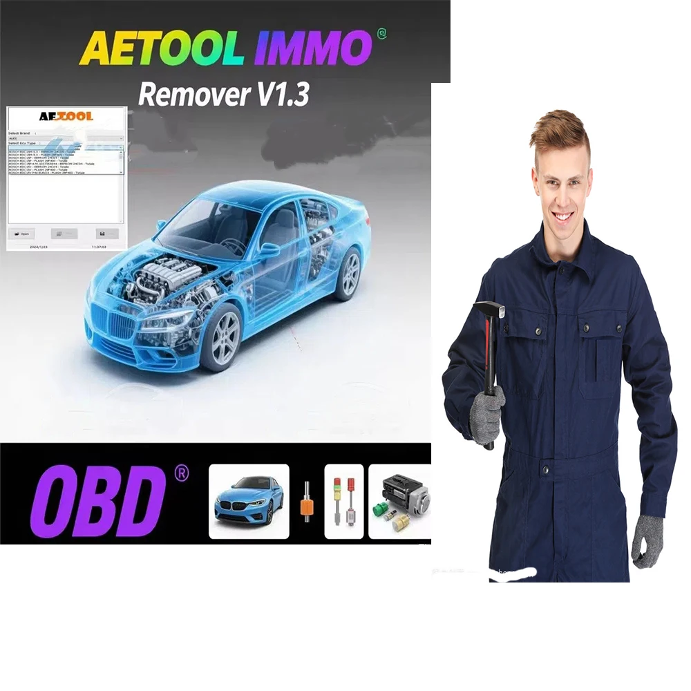 

2026 HOT AETOOL v1.3 decodificación de ECU Immo Eeprom Off AETOOL IMMO REMOVER V1.3 ECU decodificación de volcado ECU calcular P