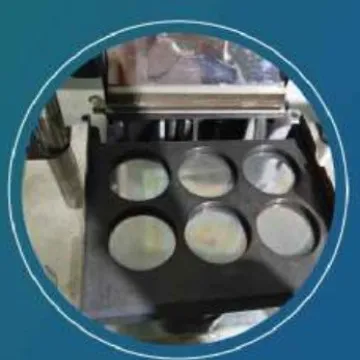 Reiskuchen, Snacks, Puffing, Ausrüstung, Korea, frisch gebratene Garnelen