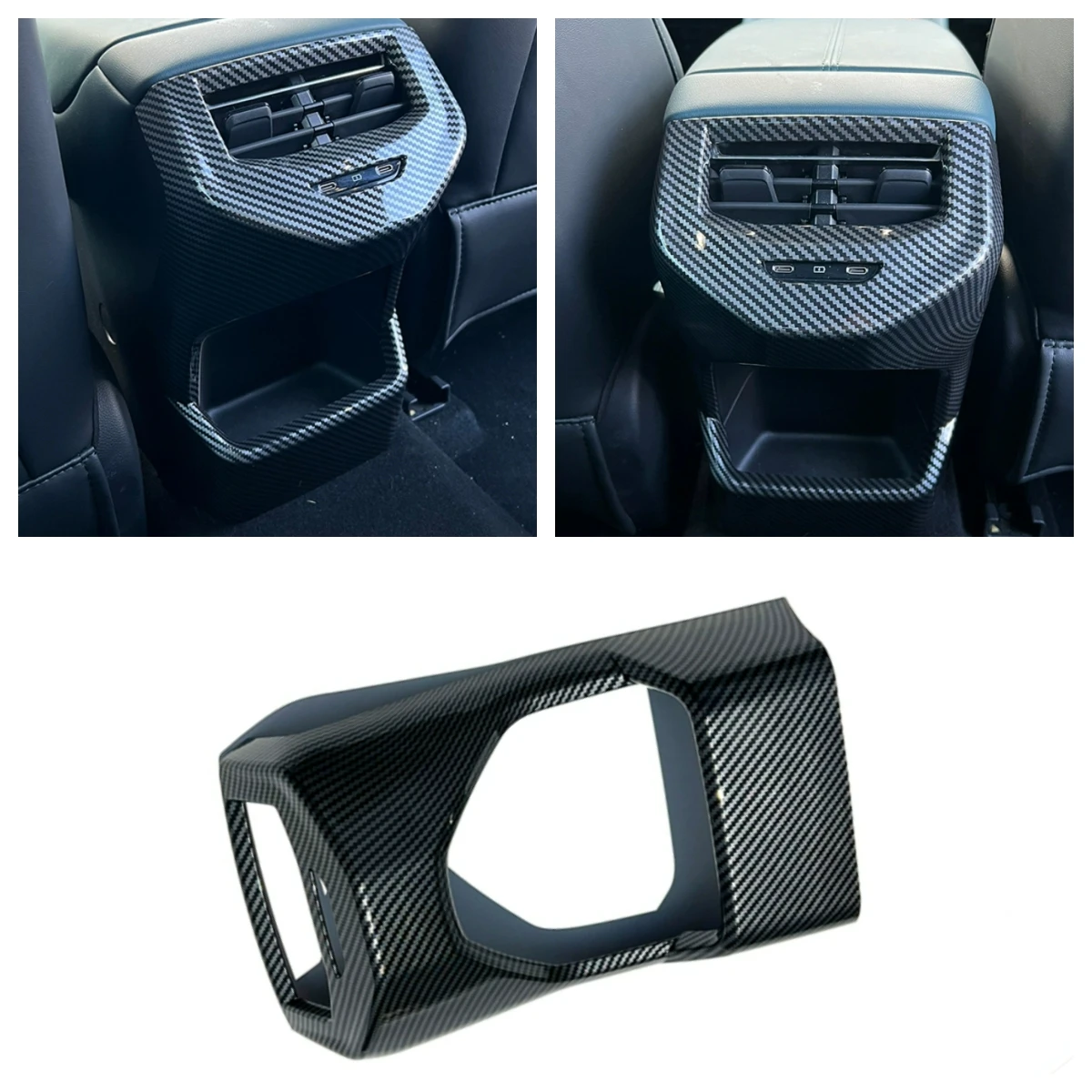 

Rear Air Outlet Decorative Frame Anti-kick Protective Cover For MG 7 MG7 2023 Interior Accessories
