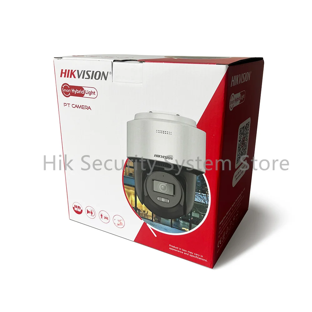 ​ Hikvision 4MP Smart Hybrid Light Mini PT Сетевая IP-камера POE DS-2DE2C400MWG-E