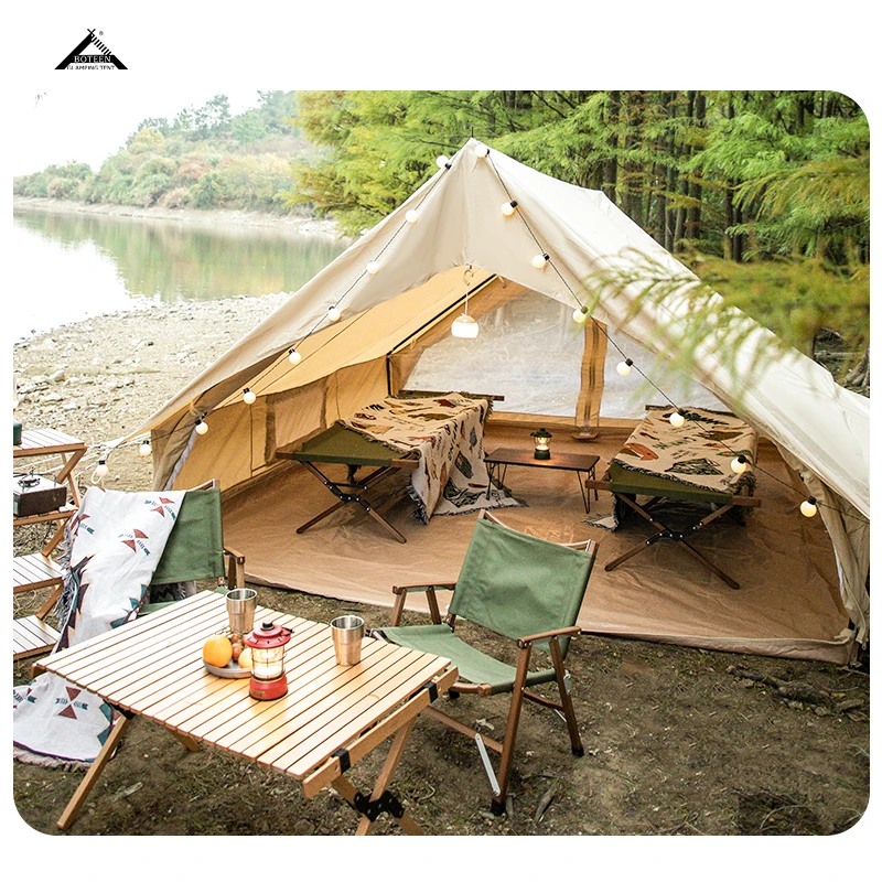 

Bell 100 Luxurious camping equipment waterproof and UV resistant Bell Outdoor Camping bell tent