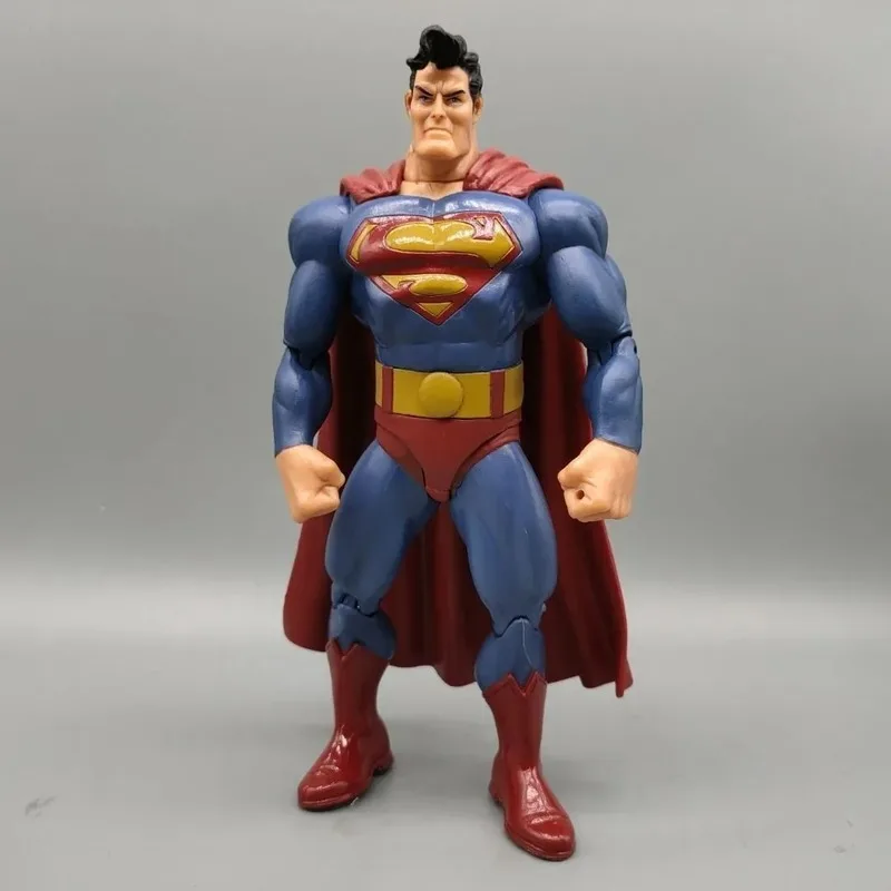

Anime Figure Super Man18cm Handsome Action Figure Personality Cartoon Toy Model Creative Tabletop Ornament Boys Surprise Gifts