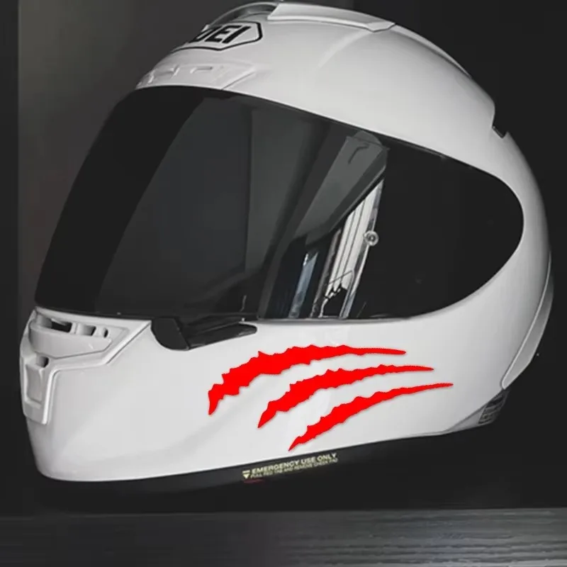 1Pair Monster Claw Scratch Motorcycle Stickers DIY Motorbike Fuel Tank Headlight Helmet Body Waterproof Sunscreen Decals Decors image 5