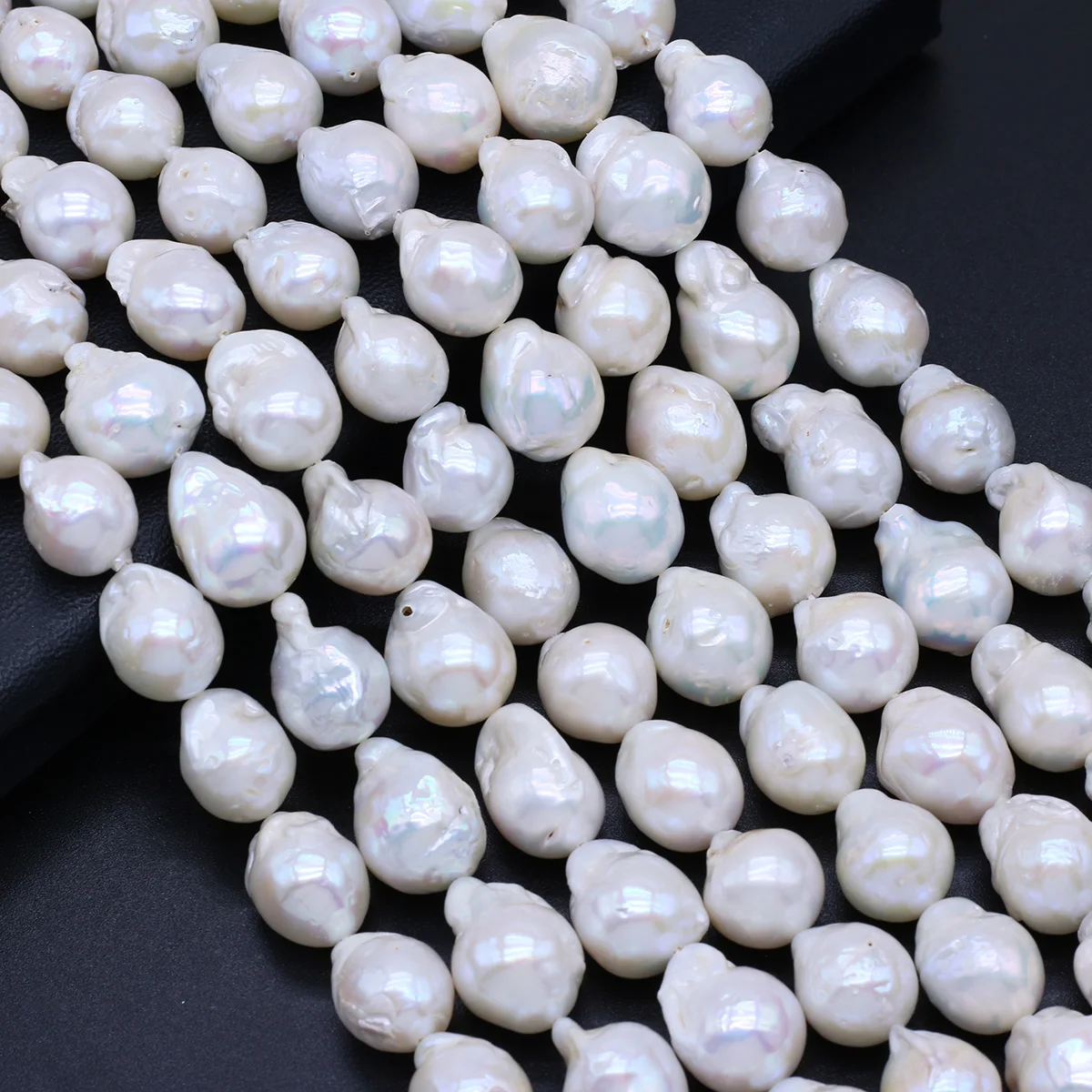 High Quality Natural Freshwater Pearls Irregular Baroque Tail Beads 8-9mm Pearl for DIY Elegant Necklace Earrings Making Jewelry