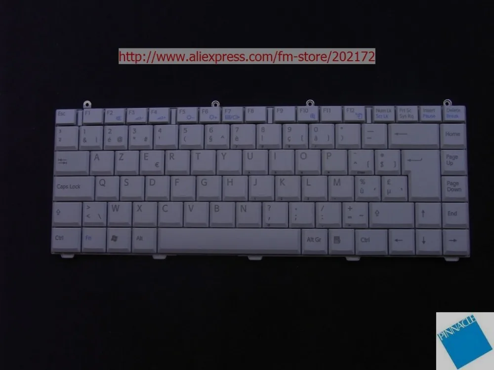 

CNPINNATEC Белая клавиатура для ноутбука 147915381 KFRMBL221A Для серии SONY VAIO VGN-FS PCG 7D3P (бель)