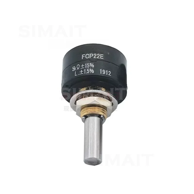 

360° Rotation Imported FCP22E Precision Conductive Plastic Single Turn Potentiometer 1K 2K 5K 10K