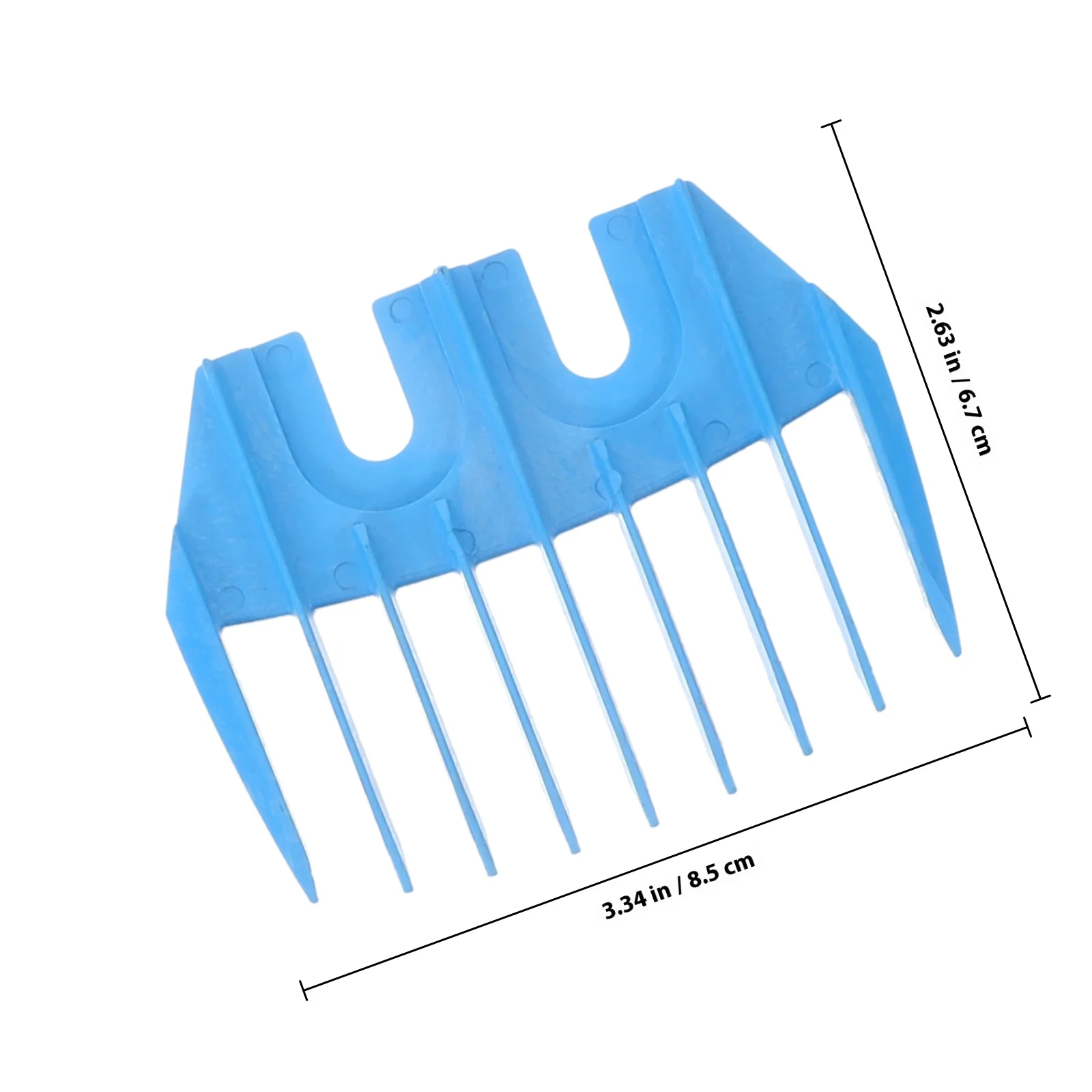 Trimmer con attacco protettivo in plastica guida per tosatrice da 3 pezzi per tosare accessori per forbici per tosatura di capre e pecore