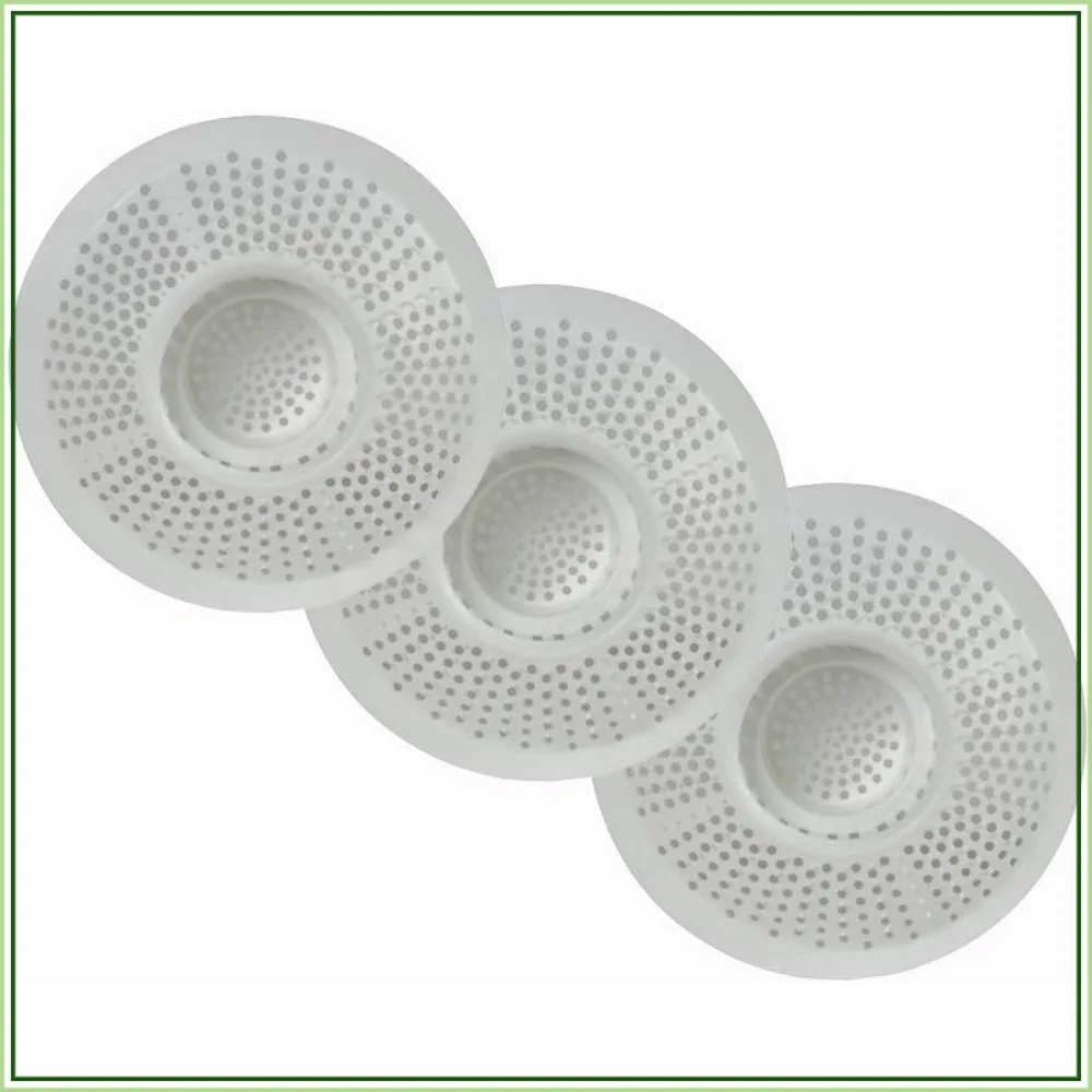 

Hairstopper Drain Cover for Shower and Bathtub, Protects Against Clogs Without Blocking Water Flow, 3 Pack