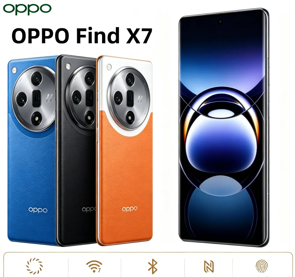 Hot Item 2026 OPPO Find X7 5G Flagship Smart Device 6.78'' Big Size Screen MediaTek Dimensity 9300 CPU 50MP Photography