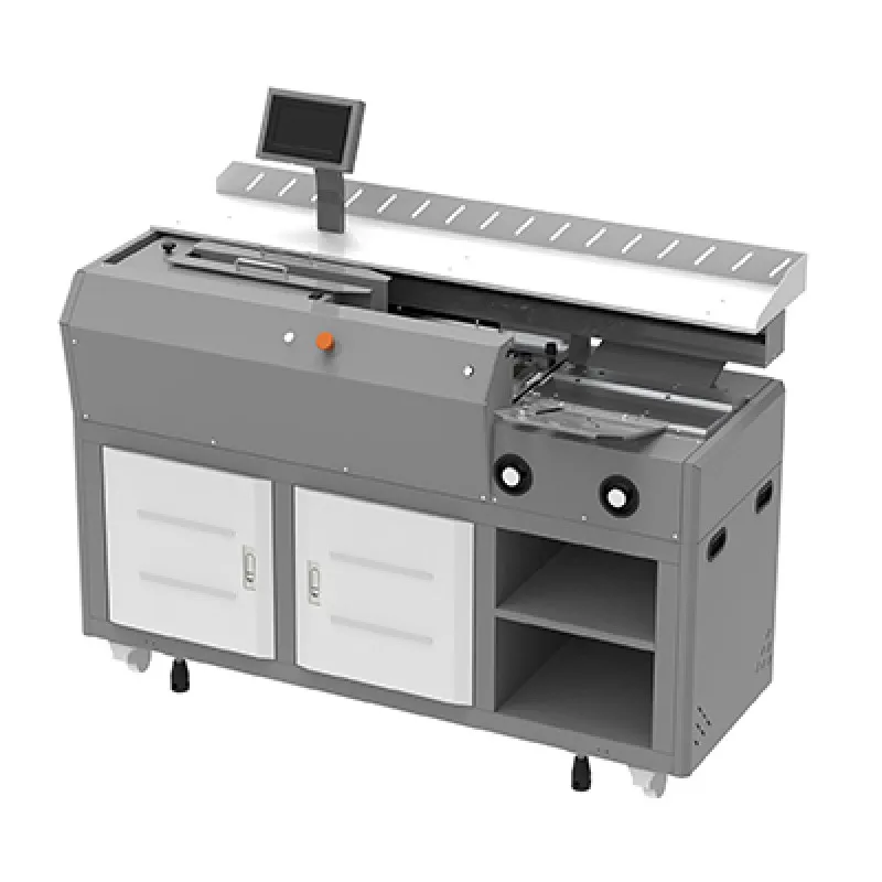 A4 Vertical Semi-Automatic Glue Machine New Condition Wireless Hot Melt Glue Binding Automatic Side Tender