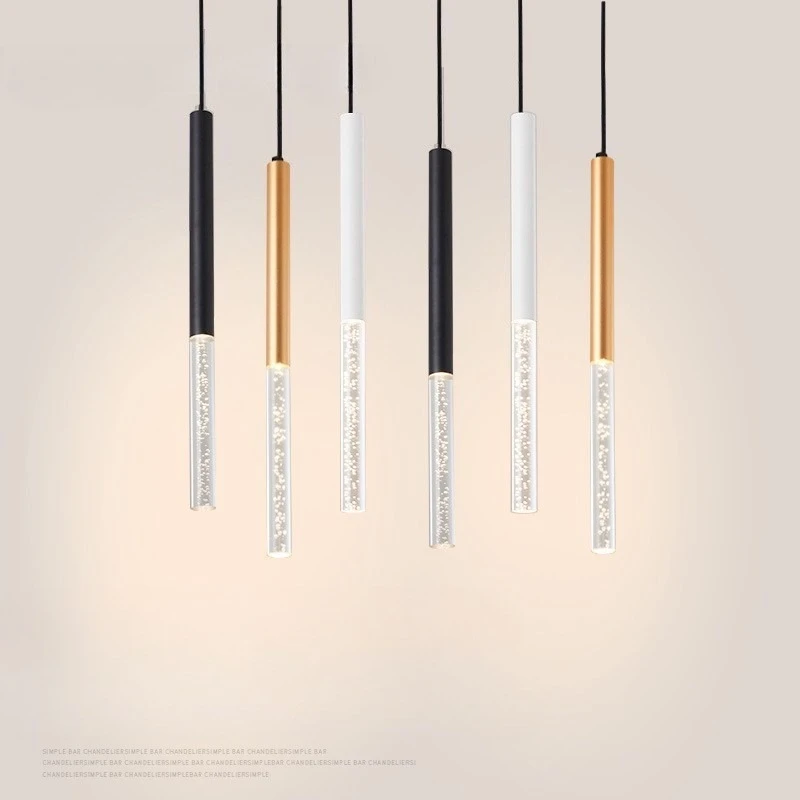 

LED Simple Square Ceiling Pendant Lamp Modern Acrylic Ceiling Chandelier Home Decoration Lustre Lighting Dining Table Light