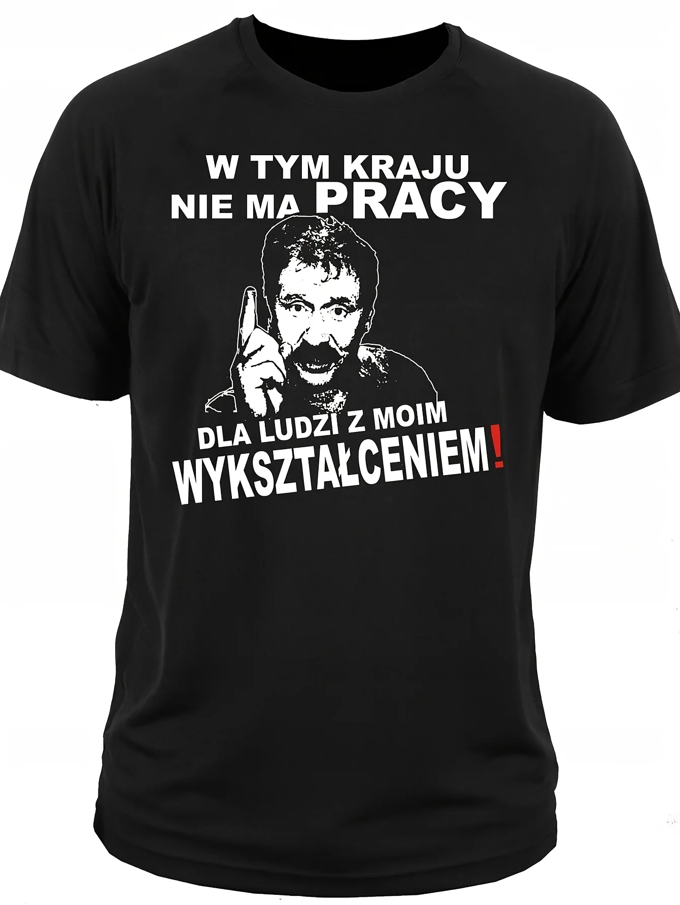 Le monde de Kiepski Ferdek |   T-shirt décontracté à col rond pour homme, adapté à toutes les saisons, coupe classique, doux et confortable, un incontournable