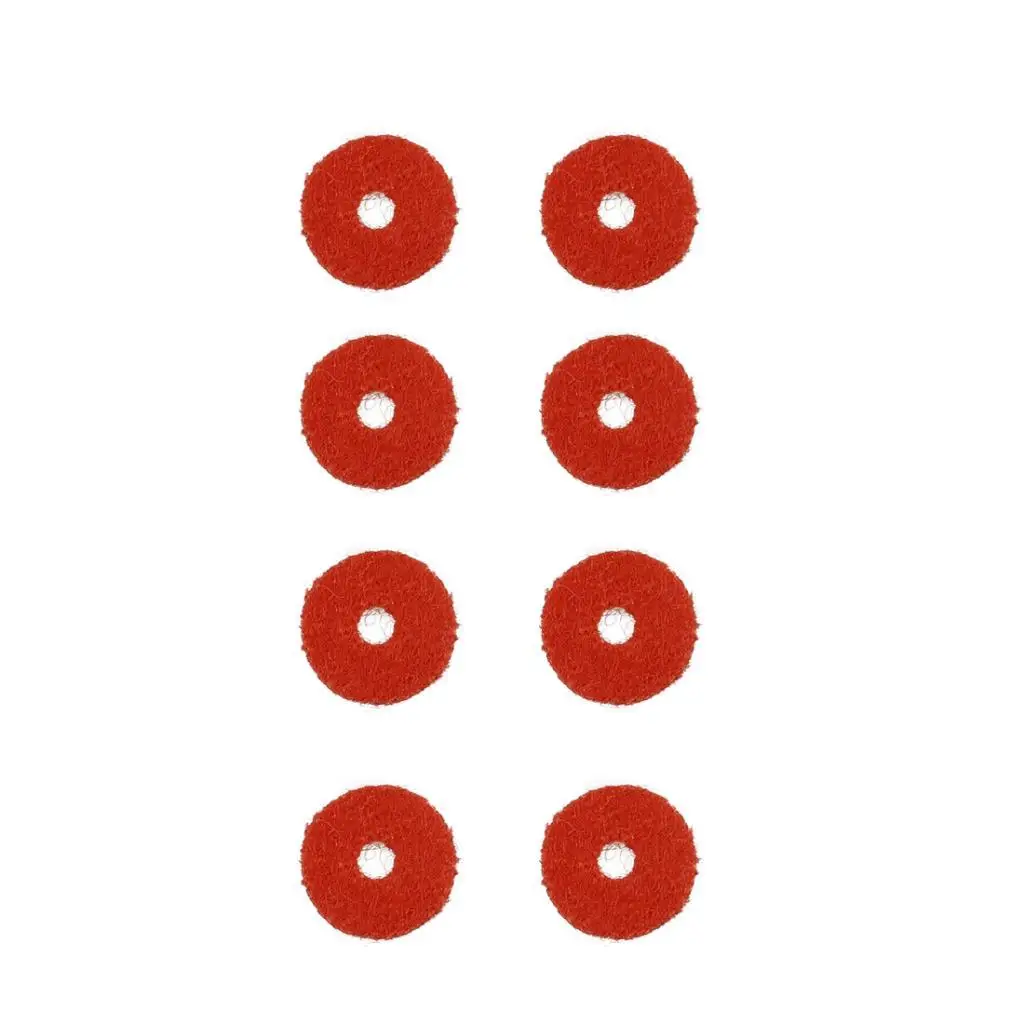 Hitch Pin Felt Punchings Wool Felt Red Shims Piano Regulating Tool for Piano Adjustment and Repair