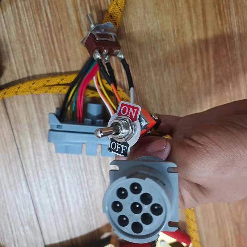 Use For CATerpillar Excavator C/D Engine Wire Harness for CAT Engine Inspection Connection Wiring Harness