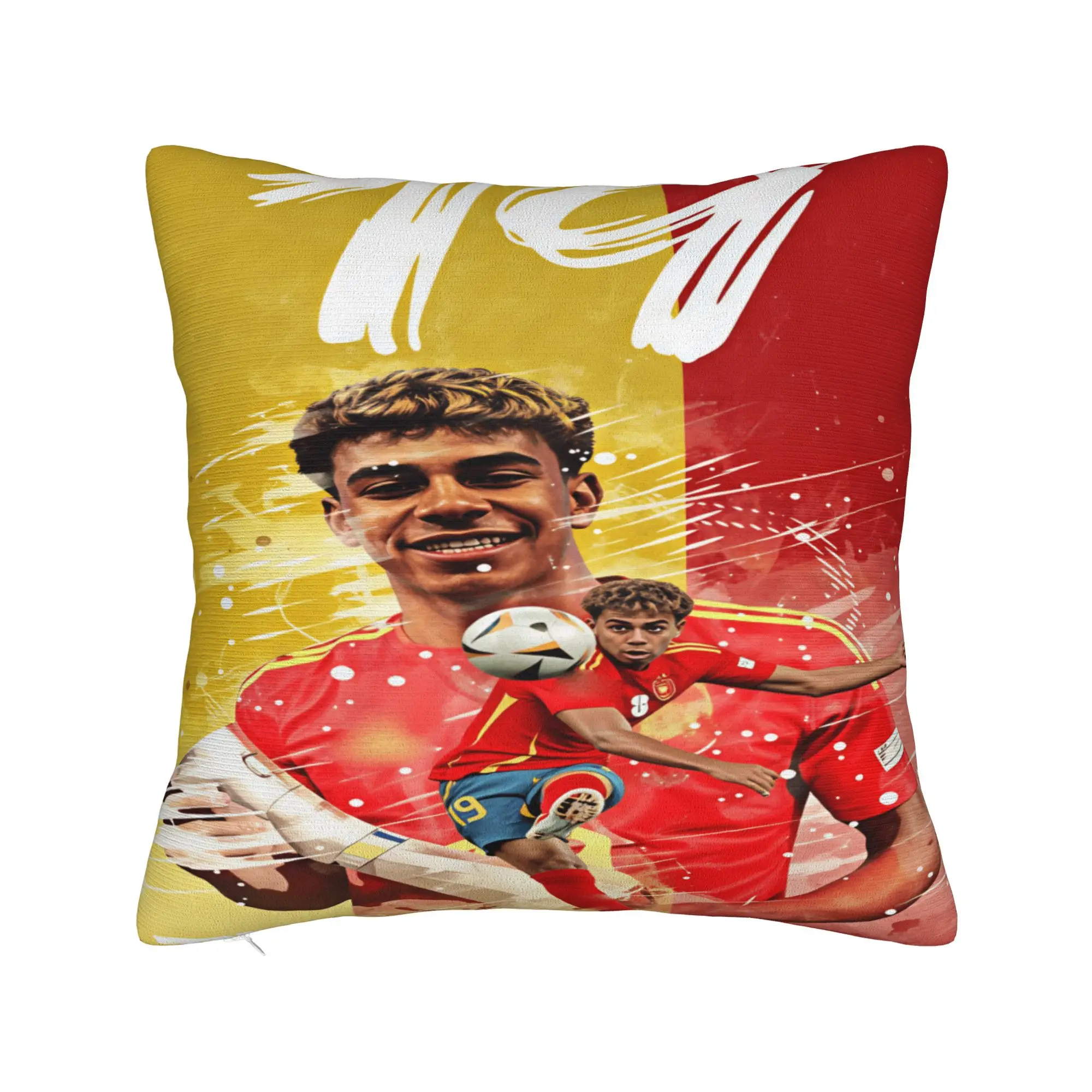 L-Lamine FootballStar y-Yamal Pillow Cover  Fashion Pillow Case For Office Car Home Decor Comfy Pillowcases Gift