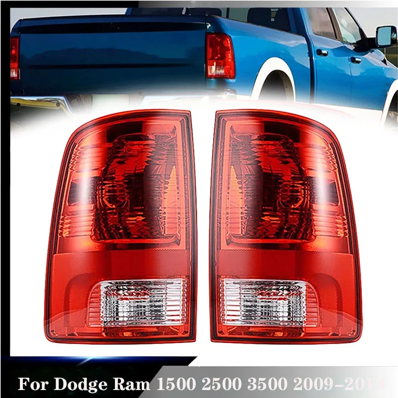 

Комплект из 2 задних фонарей для Dodge Ram 1500 2500 3500 2009-2018, стоп-сигналы, габаритные огни, задние фонари, установка Plug and Play