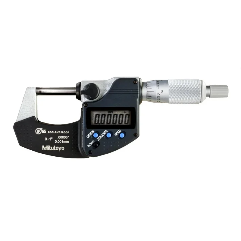 Micrometer with Calibration (293-340-30CAL) and Advanced Onsite Sensor (AOS) Absolute Scale Digital Caliper (500-196-30)