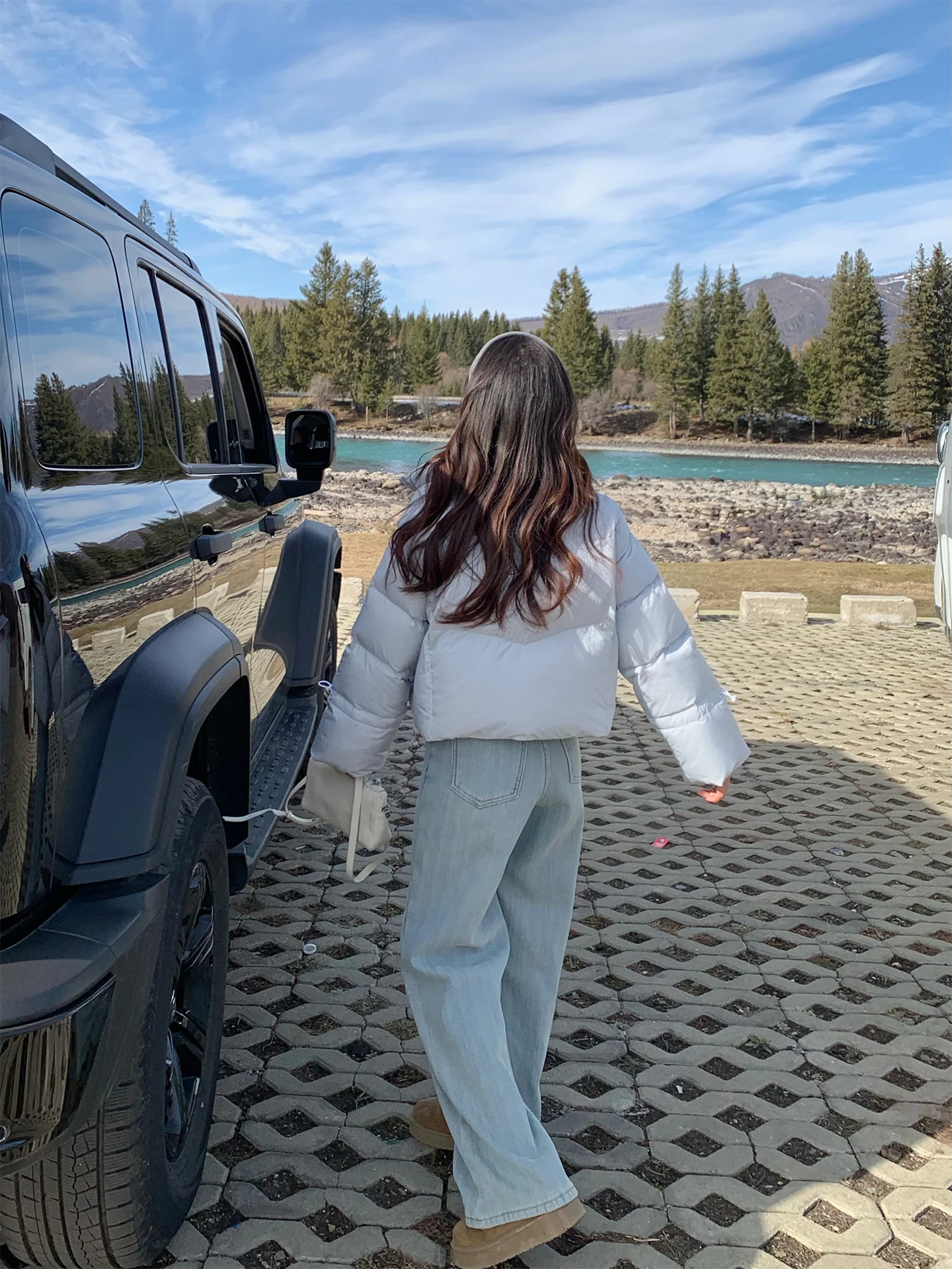 

Джинсы с высокой талией на флисовой подкладке, зимние, новые, облегающие, длинные, теплые, повседневные, женские, хлопковые