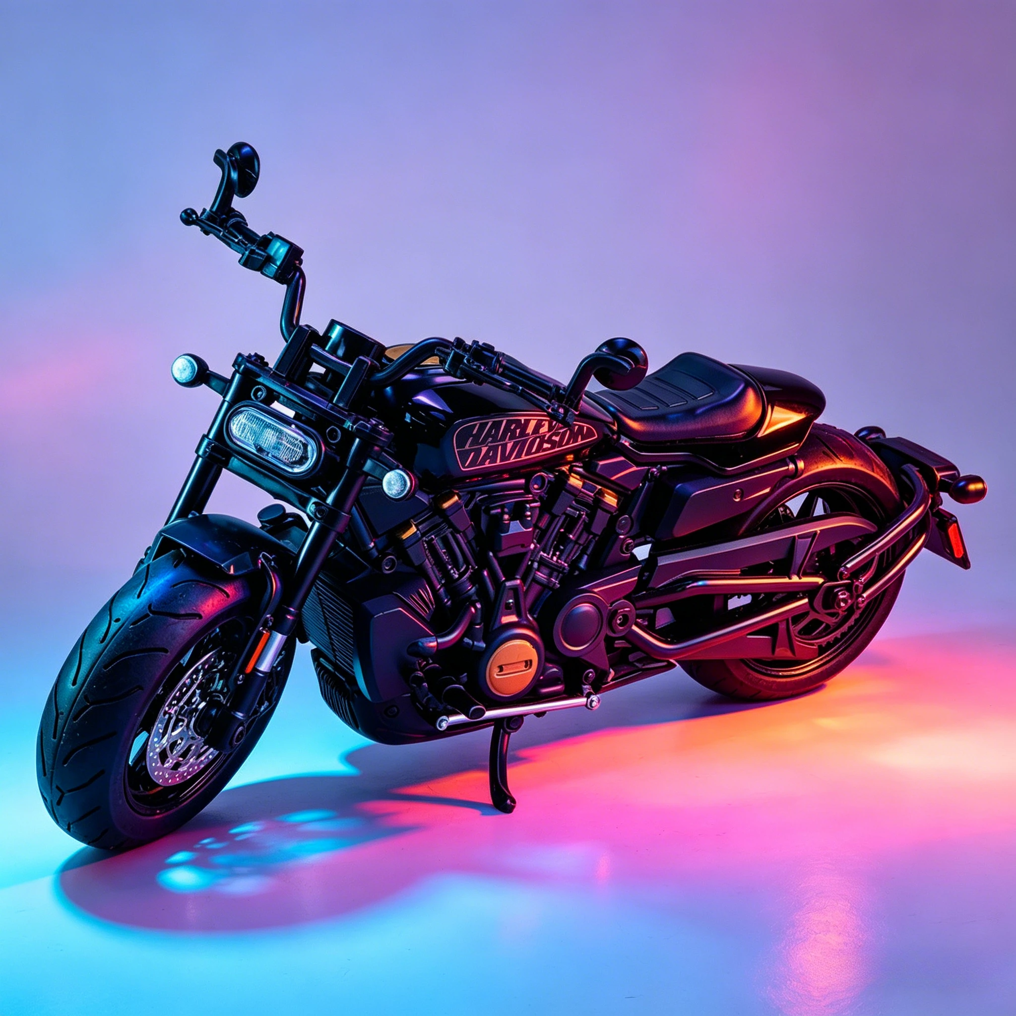 

1:12 Sporter S Alloy Diecast Motorcycle Model Simulation Sound & Light Trendy Ornament Boyfriend Gifts Present