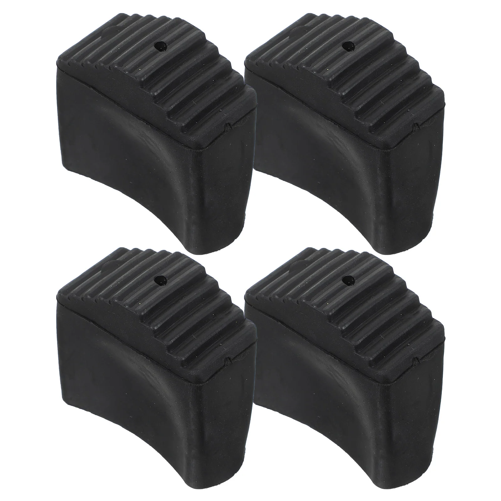 4 Pcs Ladder Feet Caravan Accessories Protective Pad Supply Anti-skid Cushion Rubber Household Cover Foot Protector