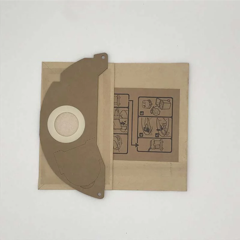 Saco de pó de papel para aspirador de pó estável para Karcher WD2.250 6.904-322 WD2200 A2004 A2054 A2024 WD2