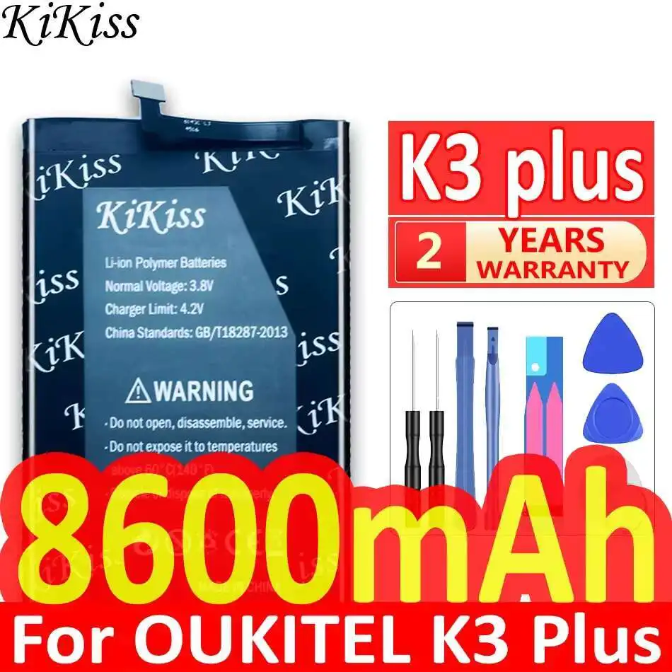 

8600Mah For Oukitel K3 Plus Environmentally Friendly High Capacity Mobile Phone Battery