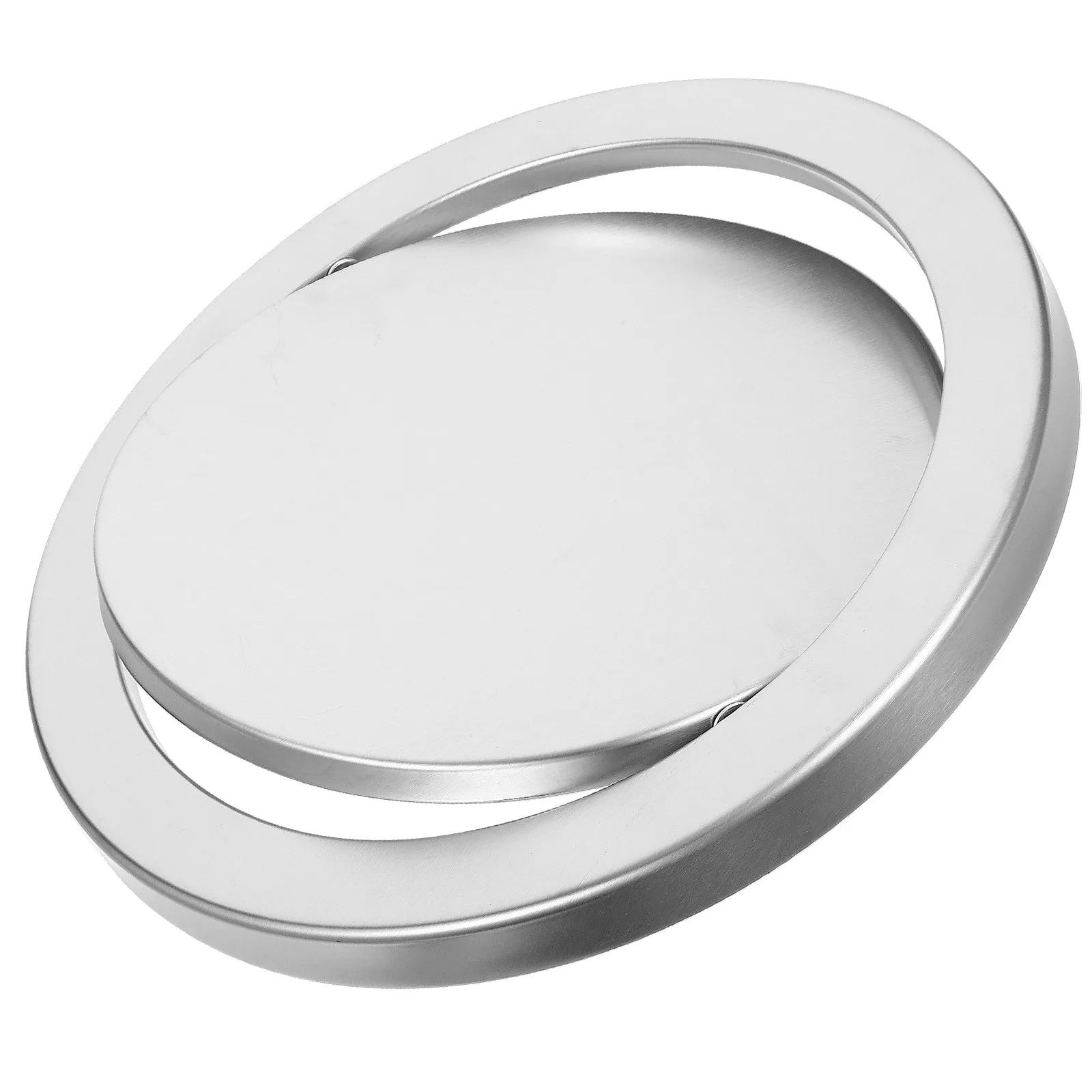 

Крышка для мусорного бака с откидной крышкой, нержавеющая сталь, усиленная, для уличного мусорного контейнера 30 см