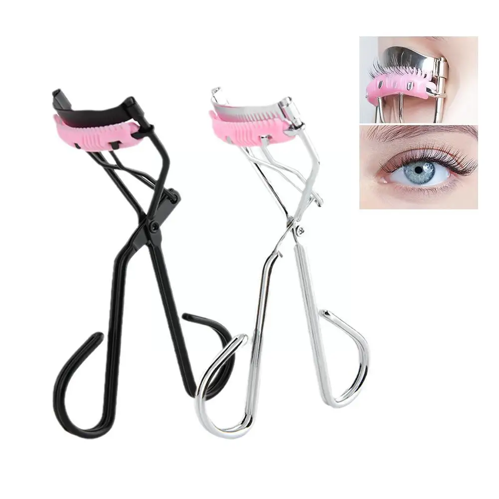 Dames Professionele Wimper Krultang Met Kam Pincet Make-Up Wimper Cosmetische Tool Curling Clip Beauty Tools Eye B0m6