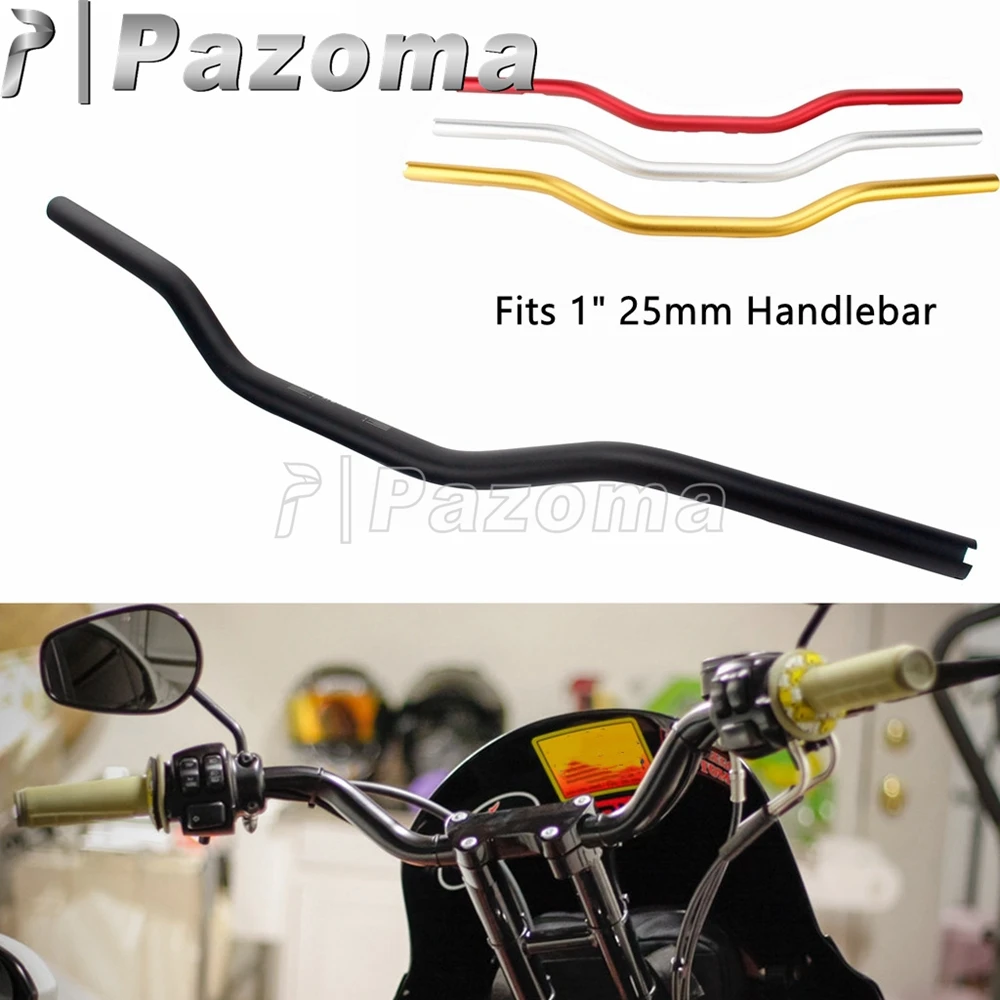 Billet Aluminum Motorcycle Handle Bars 25mm 1