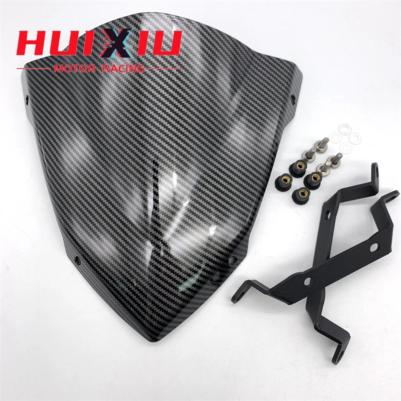 Motorcycle Front Sports WindScreen Windshield Wind Deflector Viser Visor For YAMAHA MT09 MT-09 2014 2015 2016 MT 09 FZ09 FZ-09