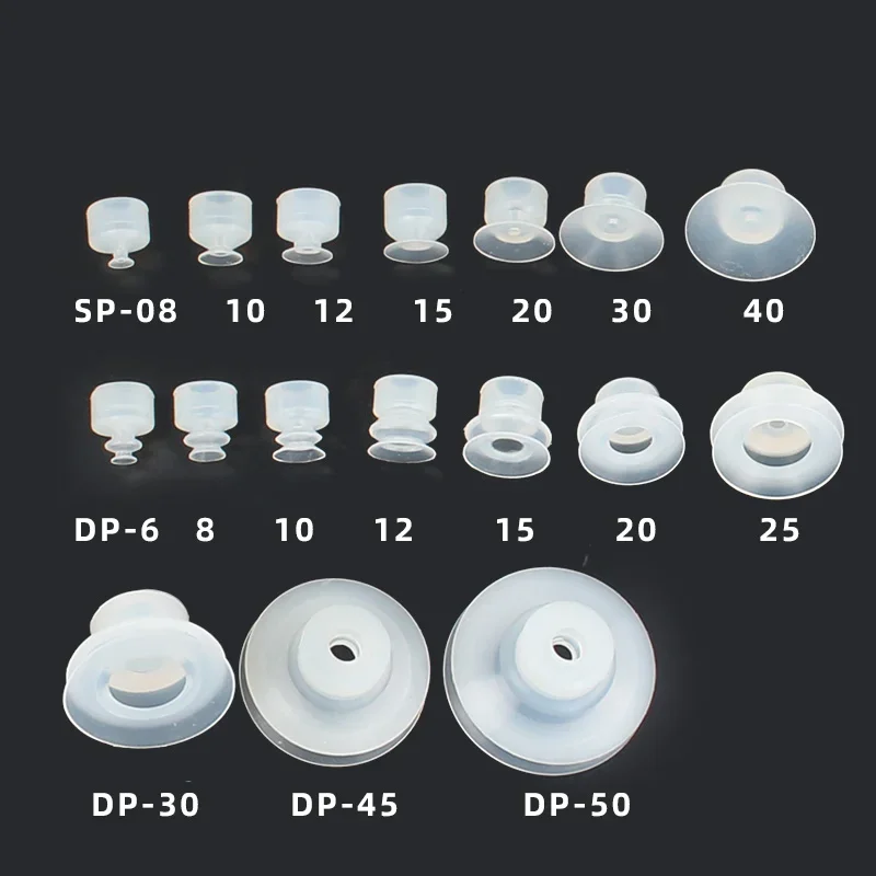 10PCS SP/DP/MP Series Single/Double/Three-Layer Vacuum Suction Cup Strong Suction Nozzle Robot Industrial Pneumatic Gripper