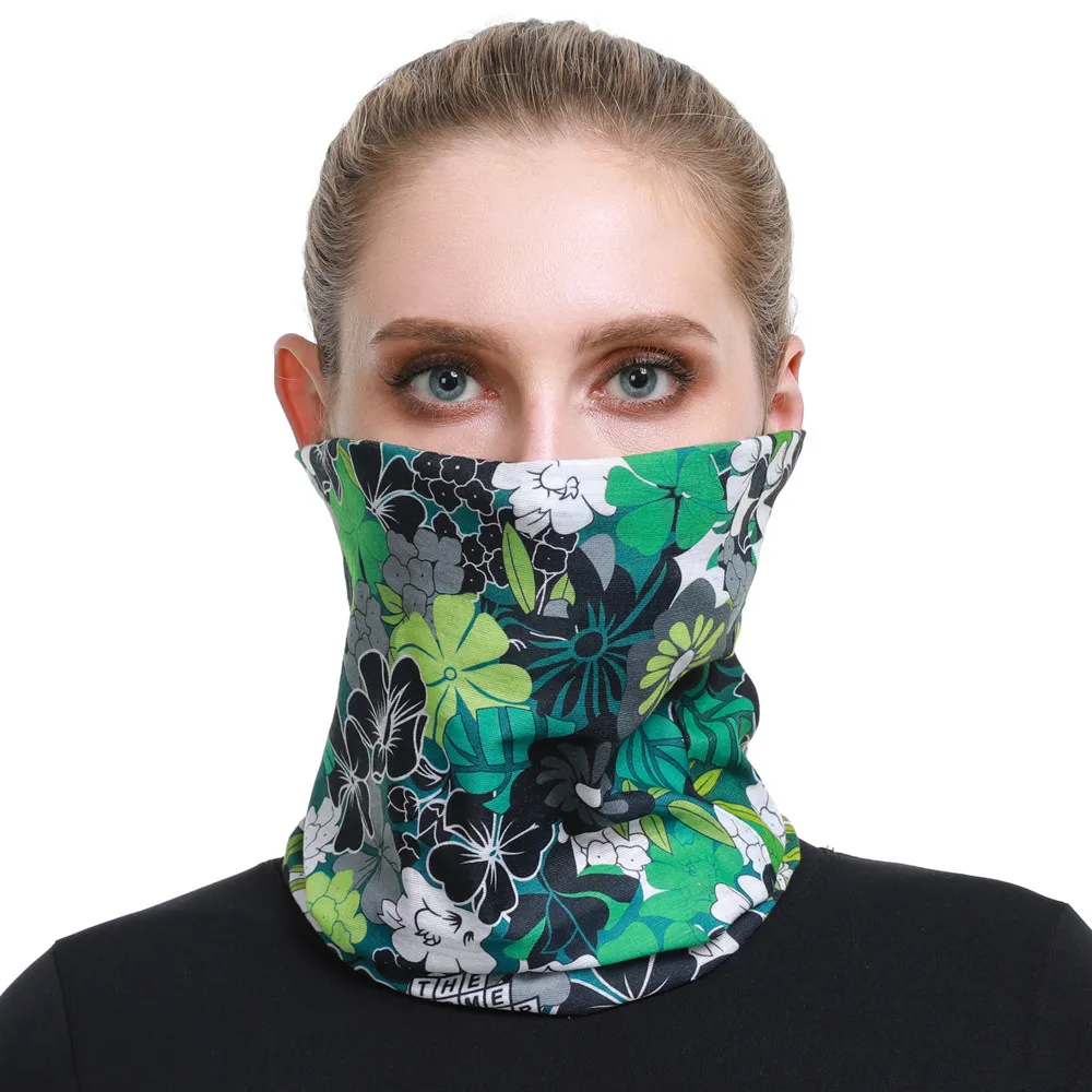 2026 Schönes Pfauenfeder-Muster Design Damen Bandana Fahrradschal Schmetterlingsblumen Gesichtsmaske Sturmhaube Schlauchkopftuch – Detail 3
