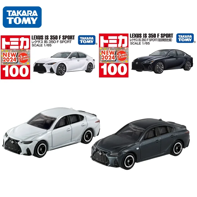 TAKARA TOMY Tomica NEW 1/65 NO.100 LEXUS IS 350 F SPORT Alloy Toys Motor Vehicle Diecast Metal Model Gift for Children Boys