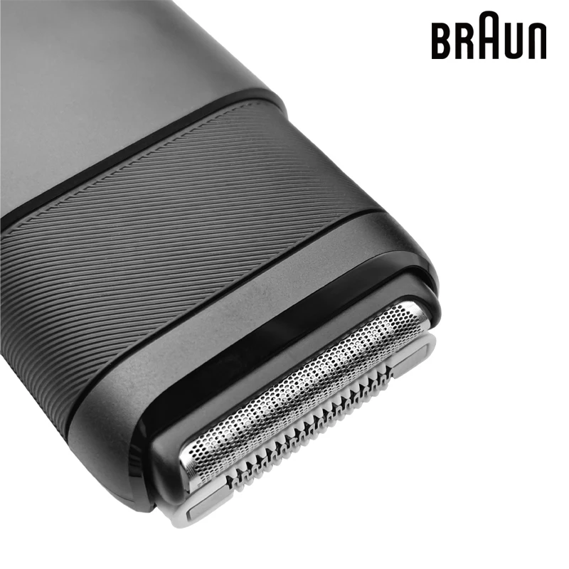 Braun X Series M1012 Mini Shaver For Men Wet-Dry Dual Use Washable Rechargeable Electric Razor Beard Shaving Machine Original