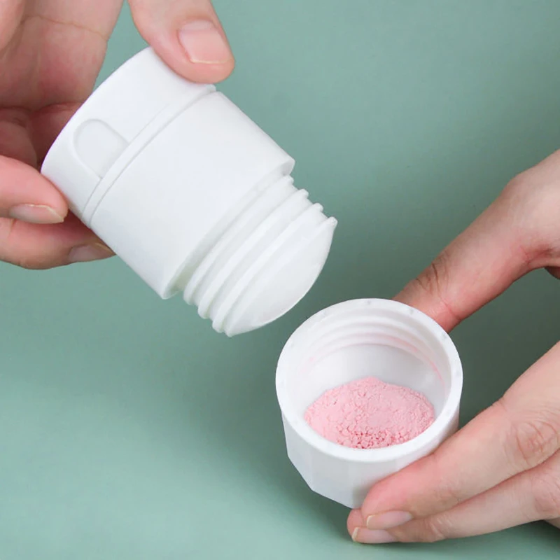 1pc  4 in 1 Pill Cutter and Grinder Medicine Splitter Crusher Powder Storage Box for Baby Elderly Pet Tablet Tool