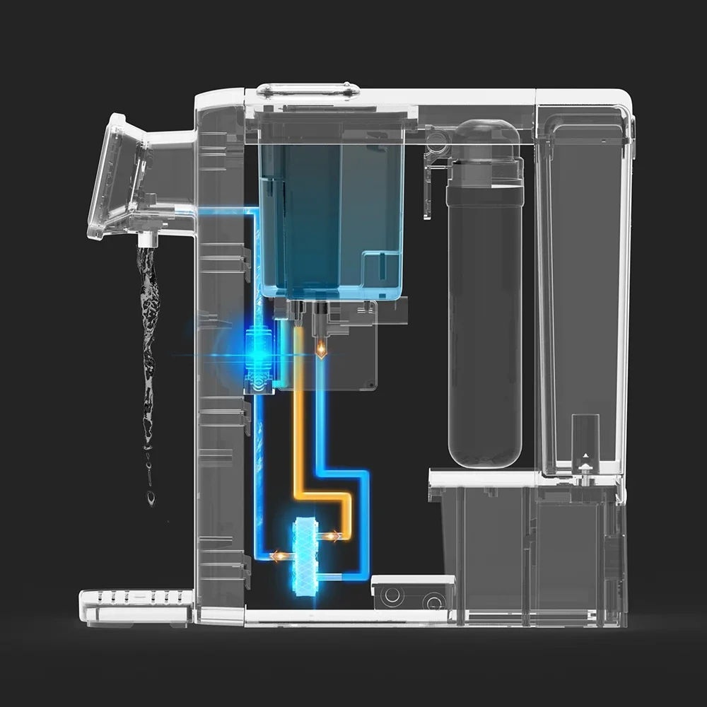 Умная бытовая техника Настольный очиститель водородной воды Диспенсер для воды с мгновенной фиксацией и холодным обратным осмосом