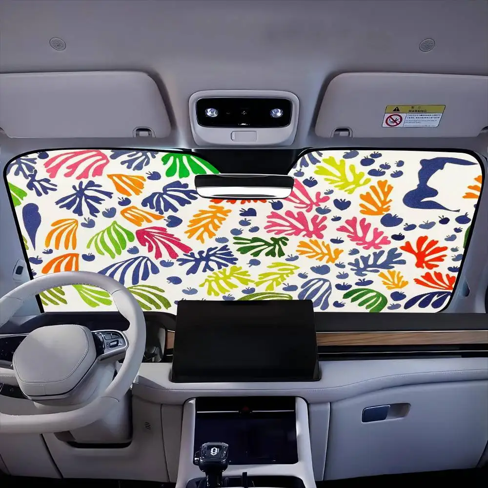 

Art Henri Matisse Car SunShade Windshield Sun Shade Personalized Picture Block UV Rays Visor Protector