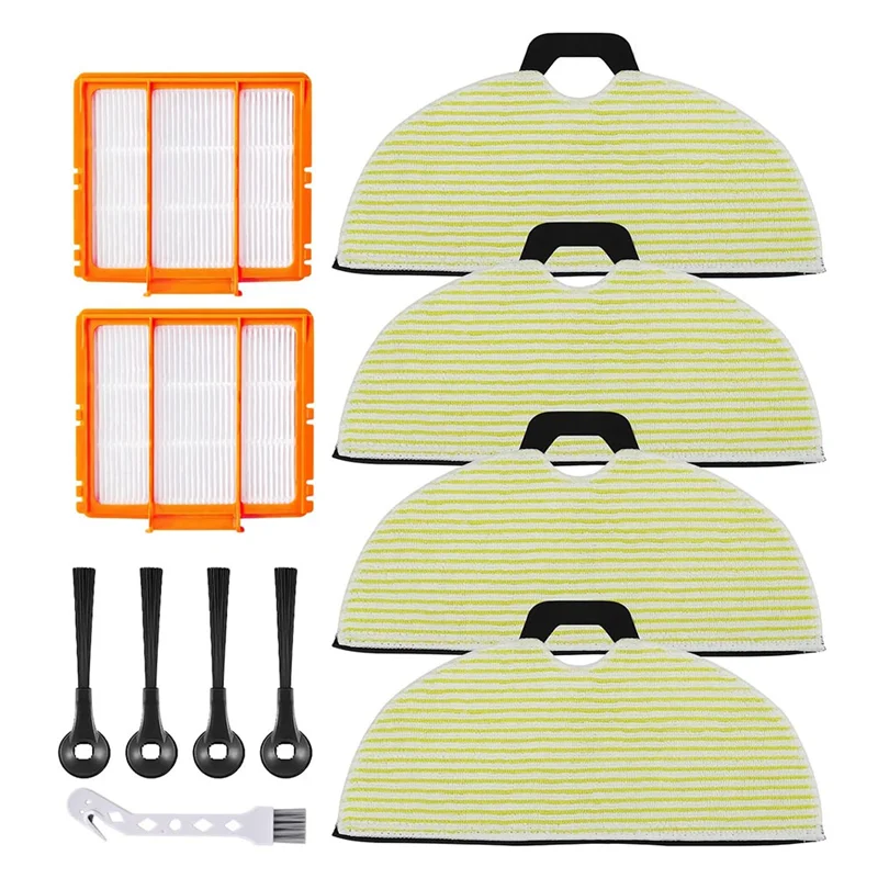 

Replacement Mop Brush Filter Kit Parts Accessories For Shark RV2001WD RV2002WD AV2001WD RV2000WD Robot Vacuum Part