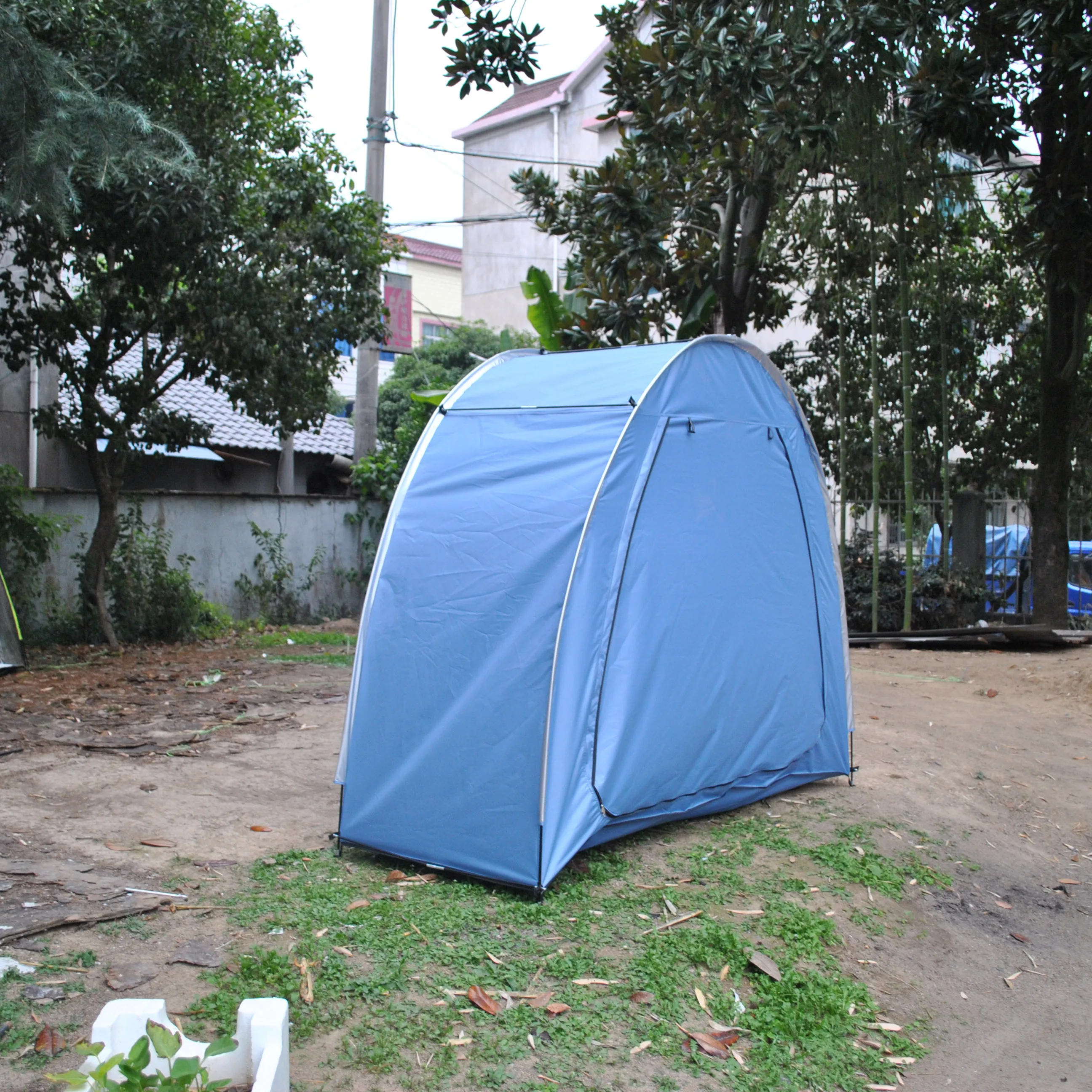 CZX-664 Blue Bike Tent Bike Storage Shed tent,Bicycle Storage Shed With Window,Outdoor Storage Shed Tent For Garden Tools