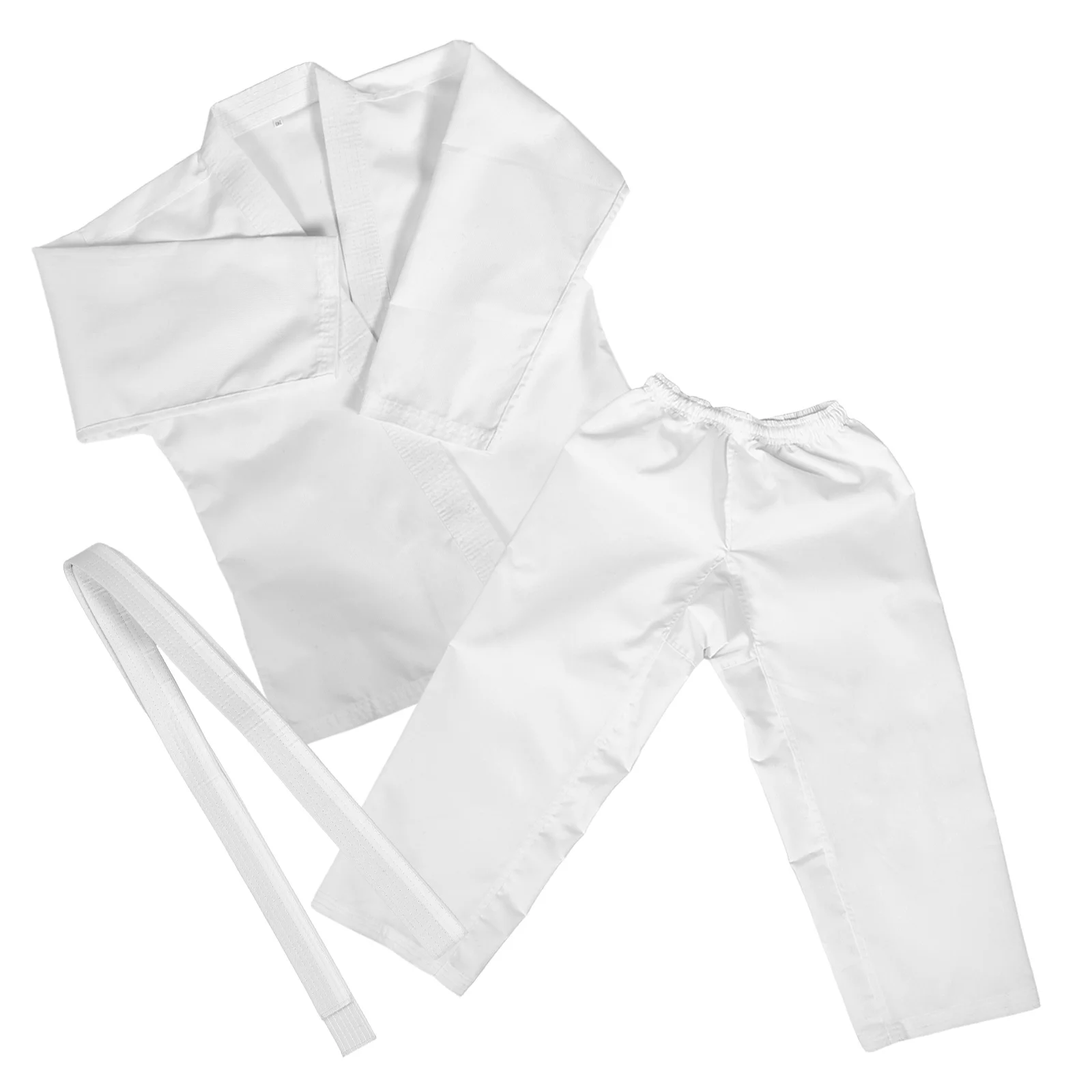 

1Set Professional Thickened Karate Uniform Kids Adults Martial Arts Training Karate Taekwondo Practice Equipment White