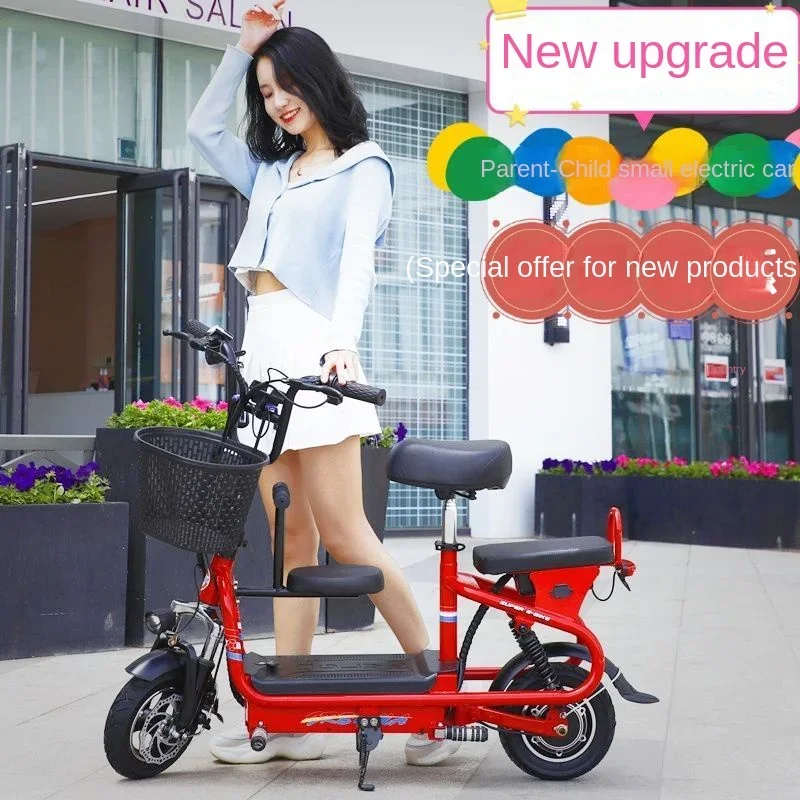 XK Electric Scooter Adult Folding Small Electric Vehicle Lithium Battery Scooter